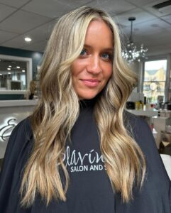 blonde highlights