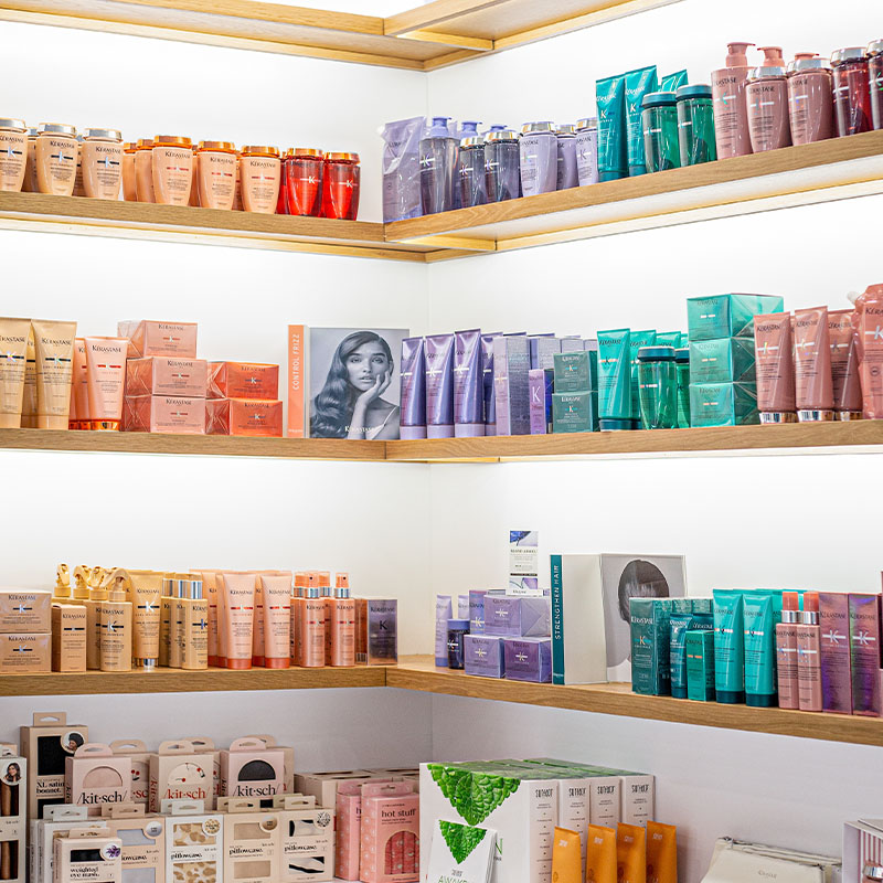 elavina beauty products on shelf